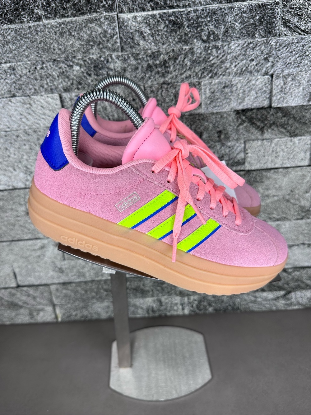 Adidas Pink Suede Platform Sneakers - W6 NWT